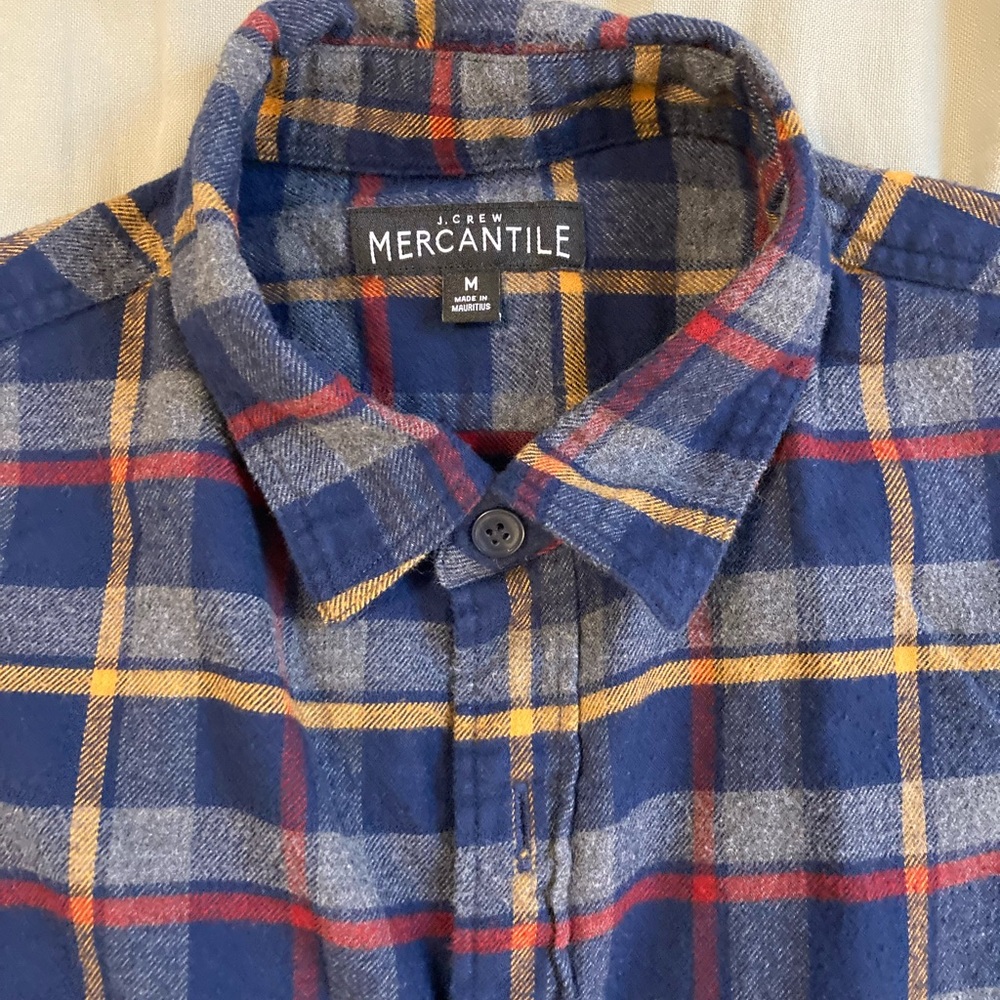 JCrew slim fit flannel